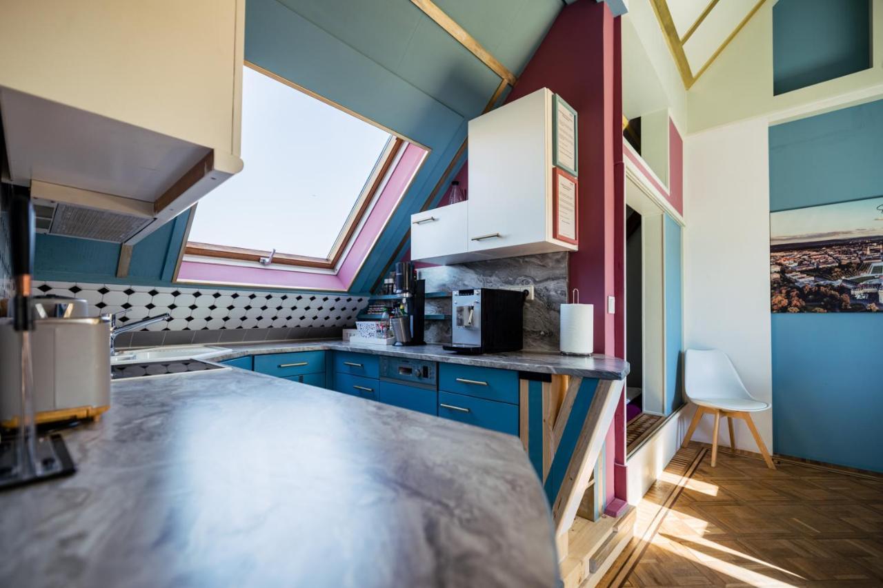 Rooftop Penthouse Карлсруэ Экстерьер фото